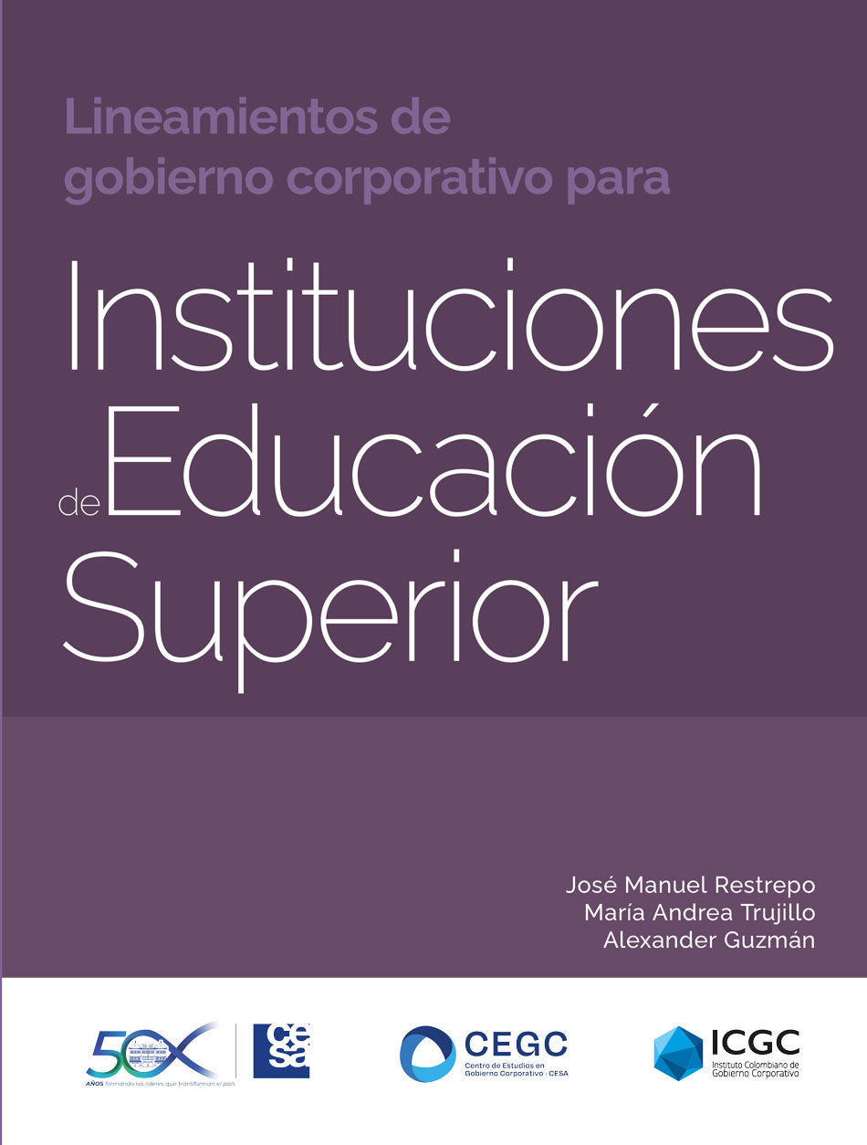 Lineamientos de gobierno corporativo para Instituciones de Educación Superior
